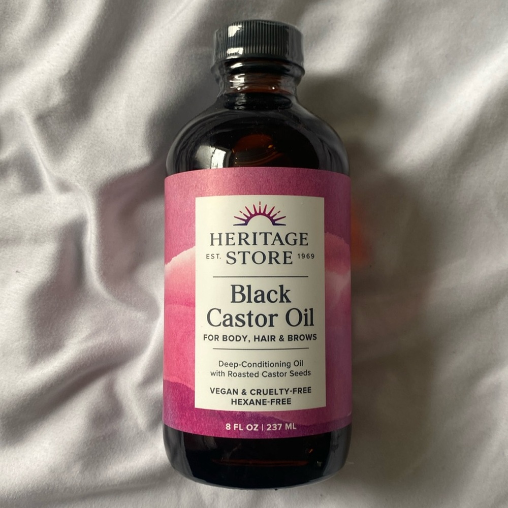 Brand new never opened black castor oil